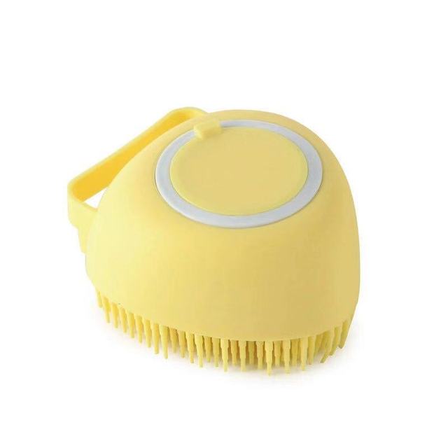 silicone massage body wash scrubber brush